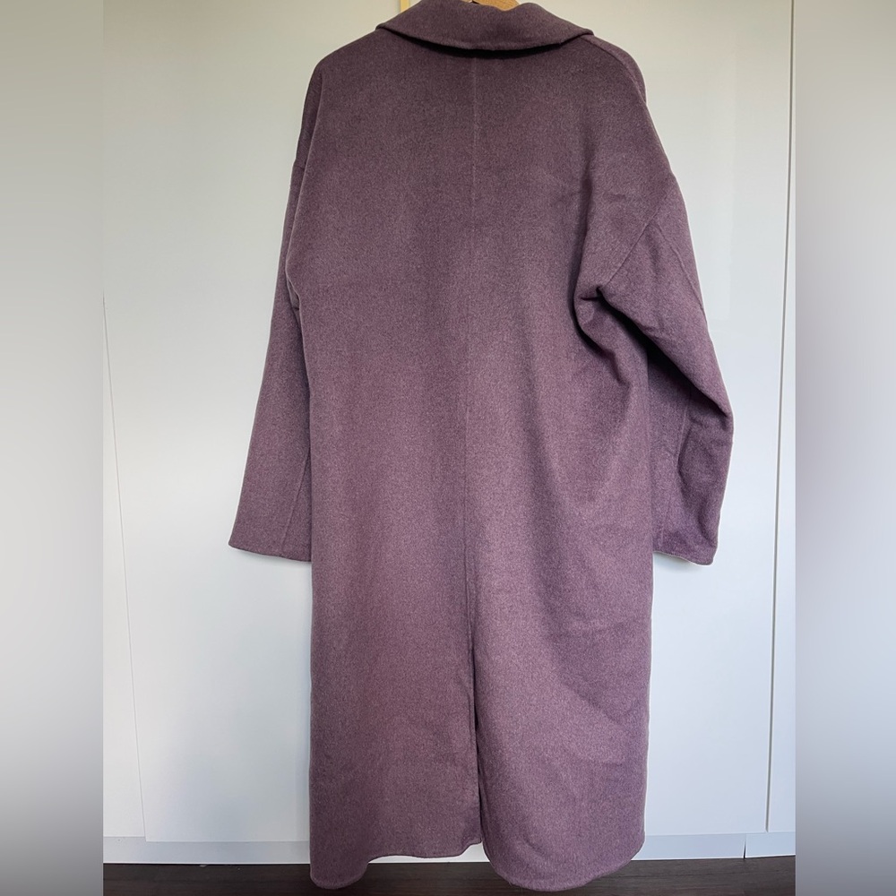 FREE PEOPLE Adore You Wool Coat sz Large - Picture 2 of 4